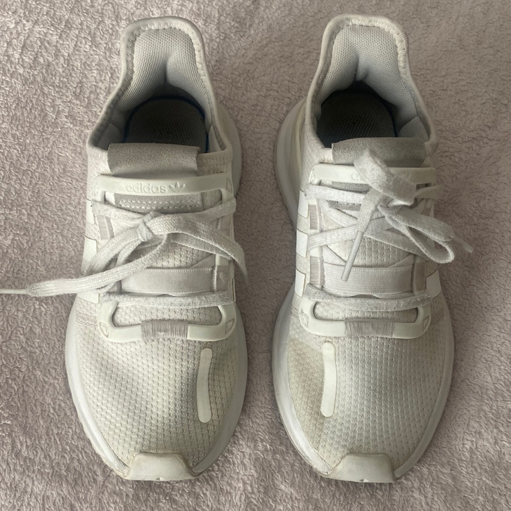 Adidas white youth